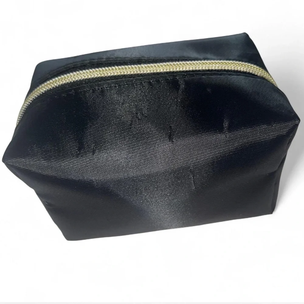 Juicy Couture Small Black Makeup Bag / Cosmetic Pouch‎